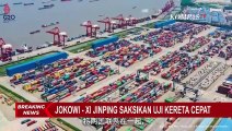 Jokowi dan Xi Jinping Saksikan Video Proyek Kerja Sama Indonesia-Tiongkok