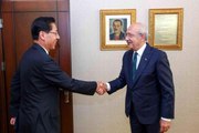 CHP Genel Başkanı Kılıçdaroğlu, Çin'in Ankara Büyükelçisi Liu Shaobin'i kabul etti