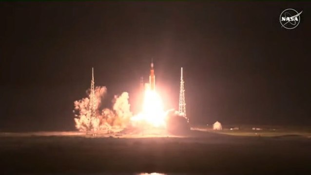 NASA’s Artemis 1 lifts off on 25-day mission