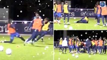 Shocking Footage of Christopher Nkunku Getting Injured in France Training, He'll Miss the World Cup