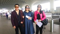 पापा गोविंदा और मम्मी सुनीता को एयरपोर्ट तक छोड़ने आयी बेटी टीना आहूजा