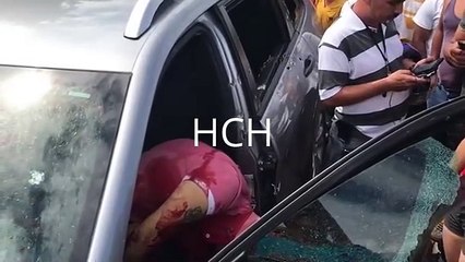 Acribillan a una persona al interior de su vehículo en Villanueva, Cortés