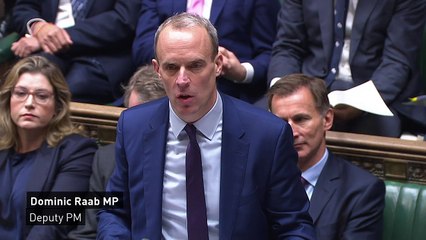 Raab: Confident I have behaved professionally
