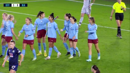Manchester City 6 - 0 Blackburn  Continental Cup Highlight