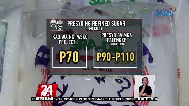 P25/KG bigas, mabibili sa inilunsad na Kadiwa ng Pasko Project | 24 Oras