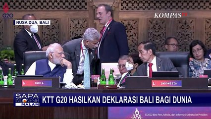 KTT G20 Berhasil Capai Deklarasi Bali Bagi Dunia