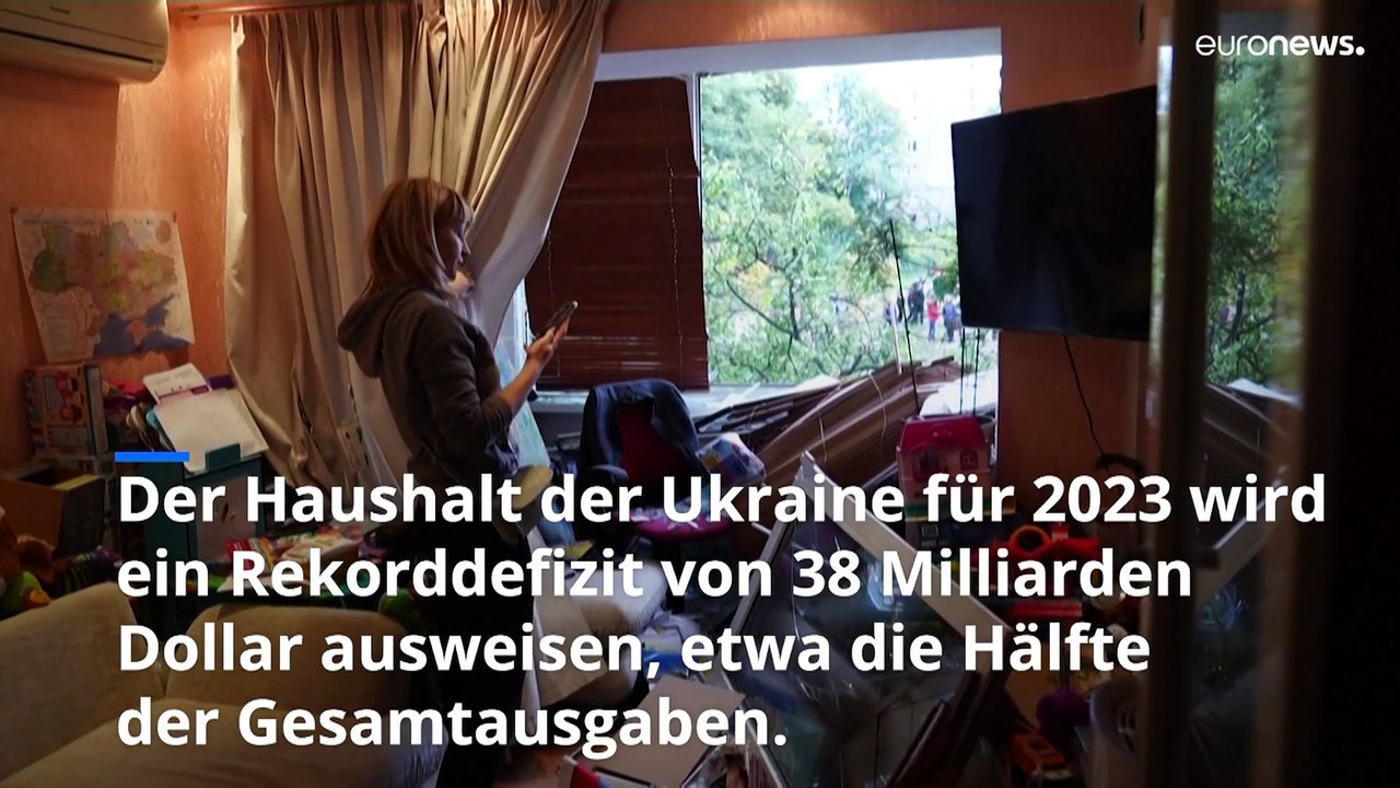Der Haushalt der Ukraine für 2023 weist eine Lücke von 38 Milliarden Dollar auf. Wer hilft?