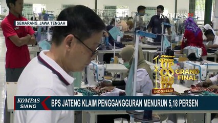 BPS Jateng Klaim Penggangguran Menurun Hingga ke 5,18 Persen