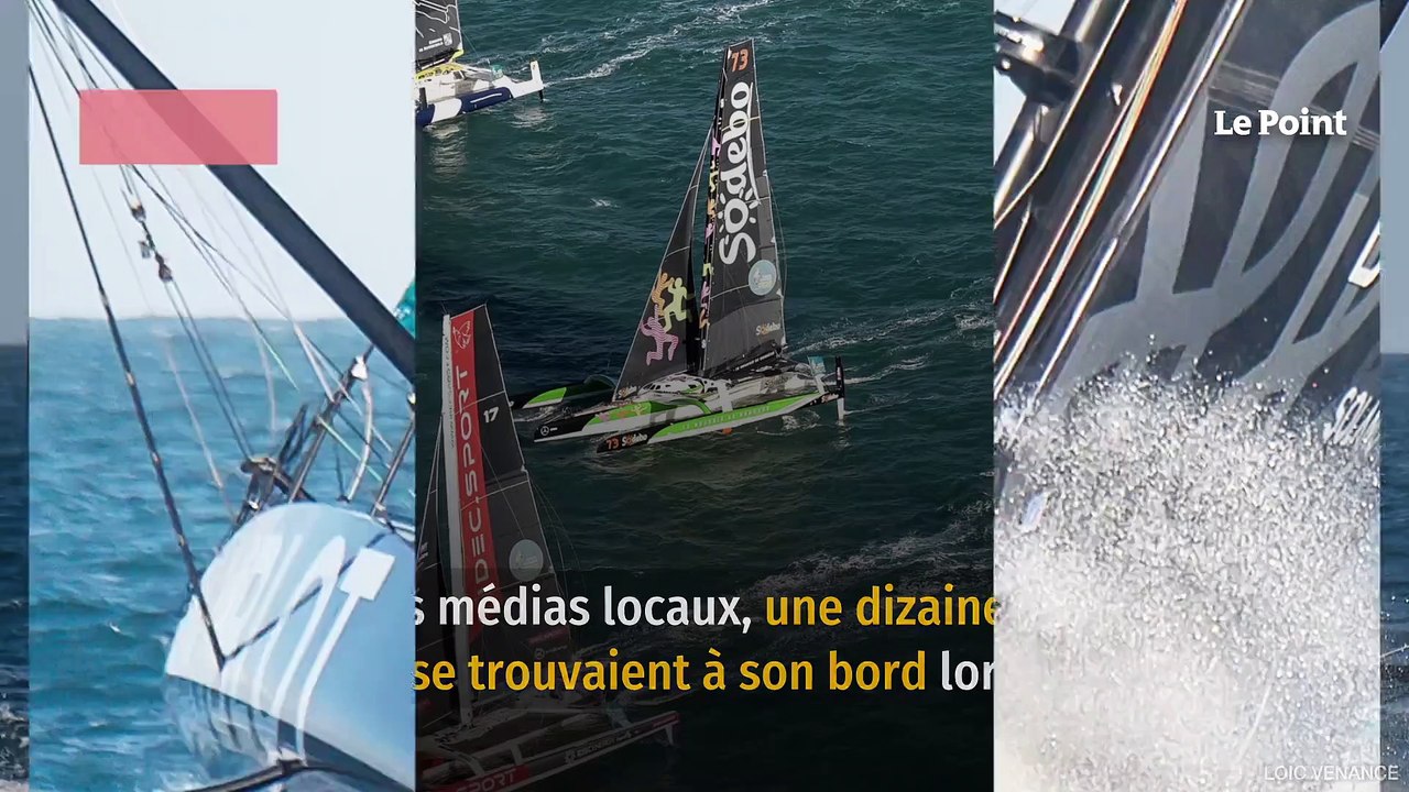 Route du rhum : le chavirement d’un bateau suiveur fait deux morts