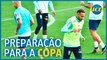 Copa do Mundo: Seleção Brasileira faz primeiro treino