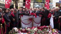 Terör saldırısında hayatını kaybedenler İstiklal Caddesi'nde anılıyor