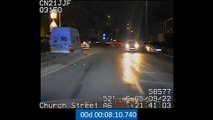 Video shows moment driver ploughs into barrier during high-speed police chase through Chorley and Adlington
