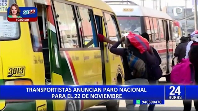 Transportistas anuncian paro en Lima y Callao y piden prórroga para la circulación de buses