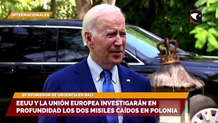 EEUU y la Unión Europea investigarán en profundidad los dos misiles caídos en Polonia