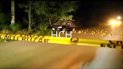Acribillan a dos personas dentro de vehículo en residencial Palo Verde de SPS