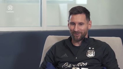 CLEAN: Messi put on the spot: Is he a better footballer or father?