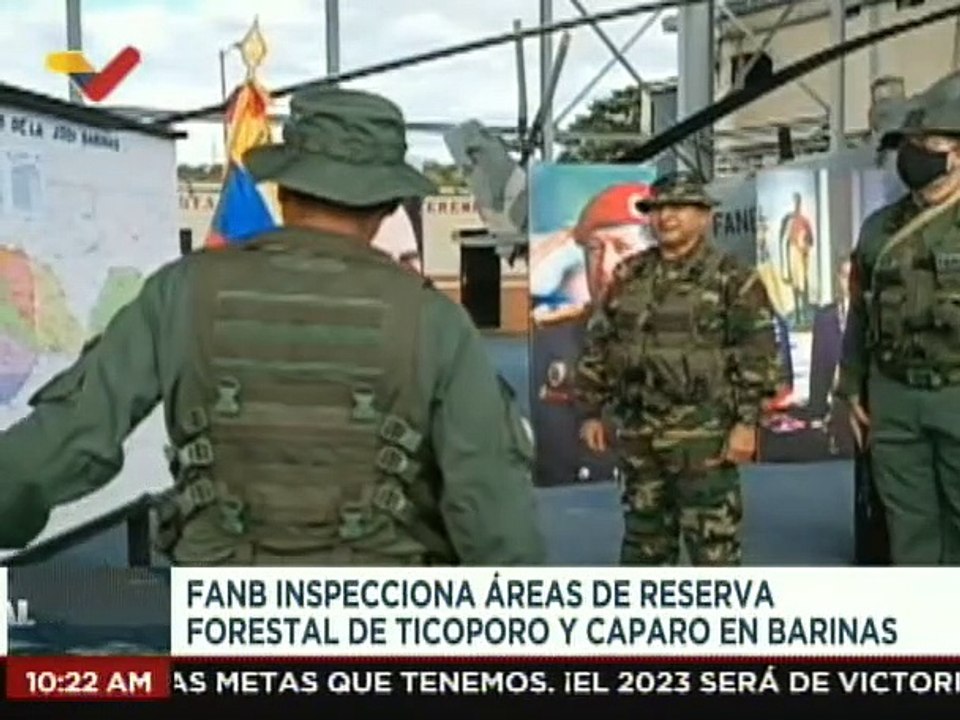 FANB inspecciona áreas de reserva forestal de Ticoporo y Caparo en Barinas