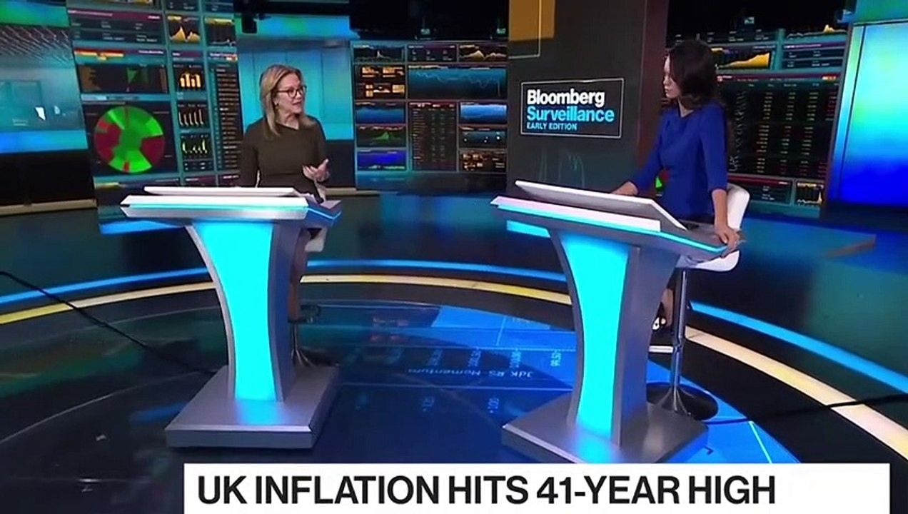 UK Inflation Pushed to 41-Year High by Soaring Energy Prices
