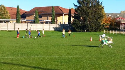 Entraînement école de foot