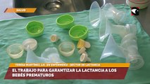 El trabajo para garantizar la lactancia a los bebés prematuros