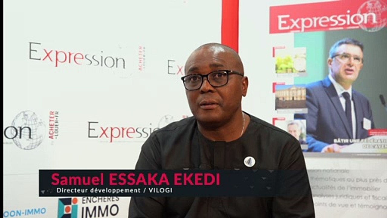 Salon RENT 2022 - Interview de Samuel ESSAKA EKEDI Directeur développement de VILOGI réalisée par Stéphanie de Muru