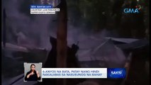 6-anyos na bata, patay nang hindi nakalabas sa nasusunog na bahay | Saksi