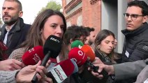 Irene Montero acusa a jueces de no cumplir ley del solo sí es sí por 