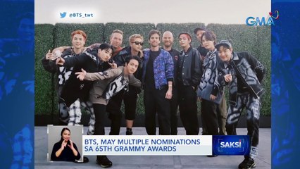 BTS, may multiple nominations sa 65th Grammy Awards | Saksi