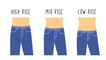 Here is what jeans rise is best for you based on your body type