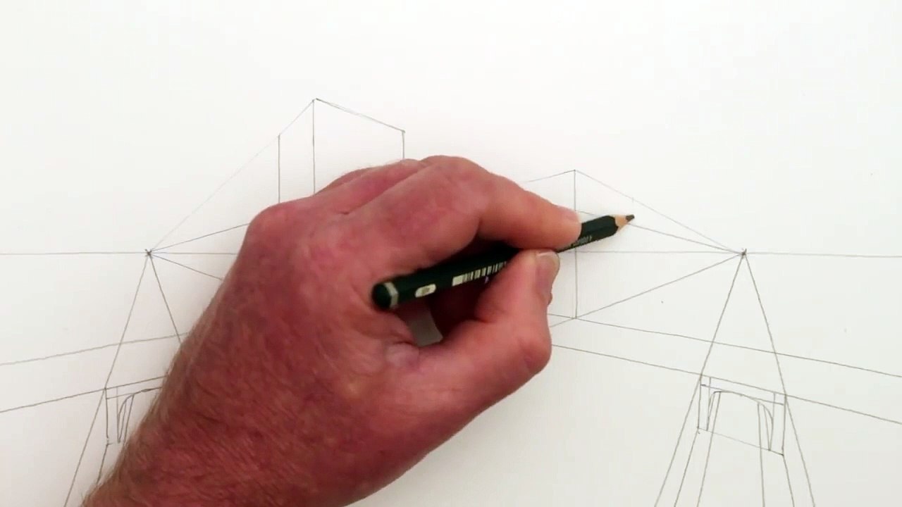 How to Draw in 2-Point Perspective_ Narrated