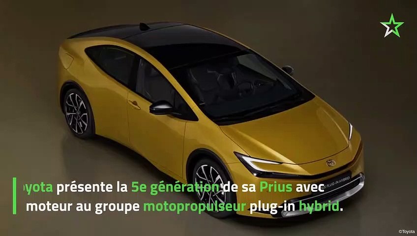 La Toyota Prius de retour pour une version 5, en...