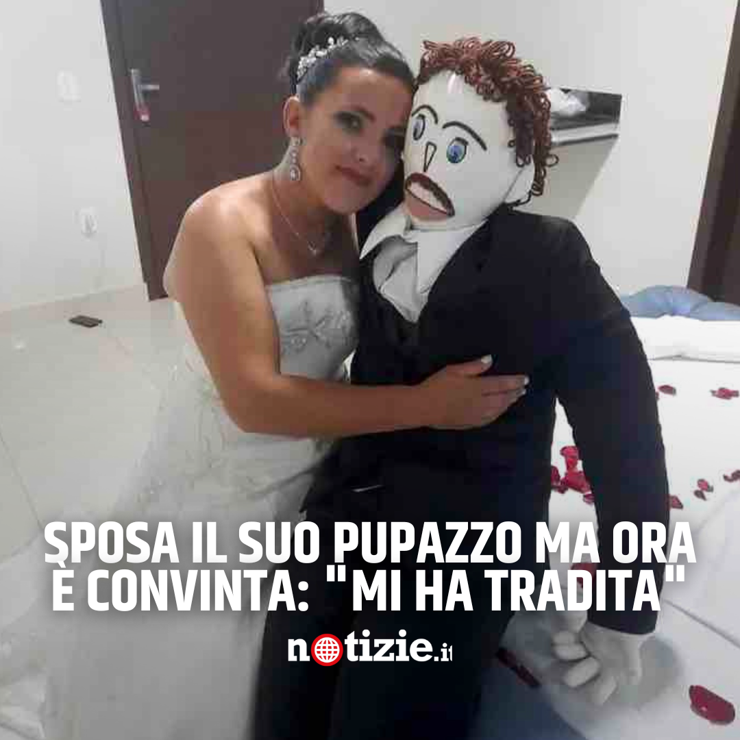 Video Sposa il suo pupazzo, ma ora è convinta: \