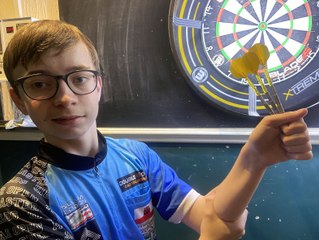 Rising Hartlepool darts player Callum Beddow discusses his prospects at the junior world championships