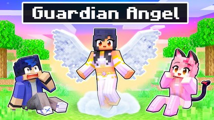 Being My Friends GUARDIAN ANGEL in Minecraft!