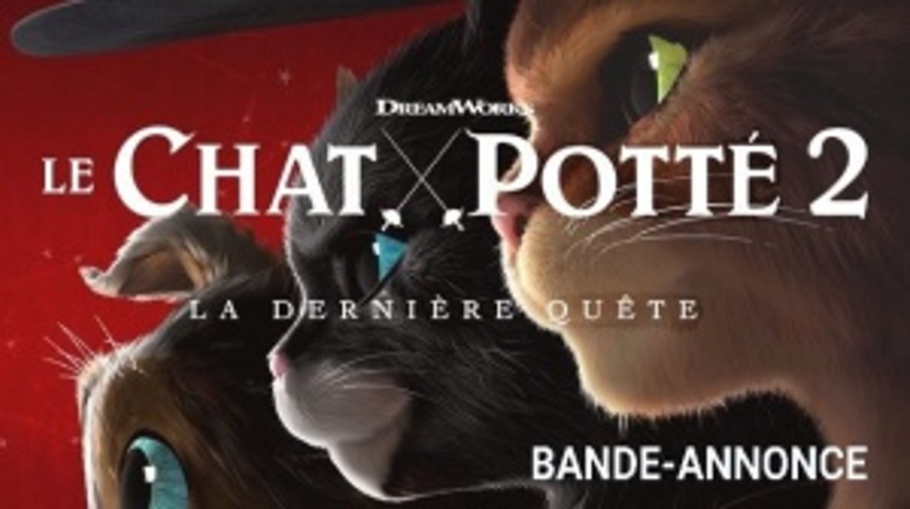 LE CHAT POTTÉ 2 - LA DERNIÈRE QUÊTE : Nouvelle bande-annonce du film d'animation DreamWorksBande Annonce VF (2022)