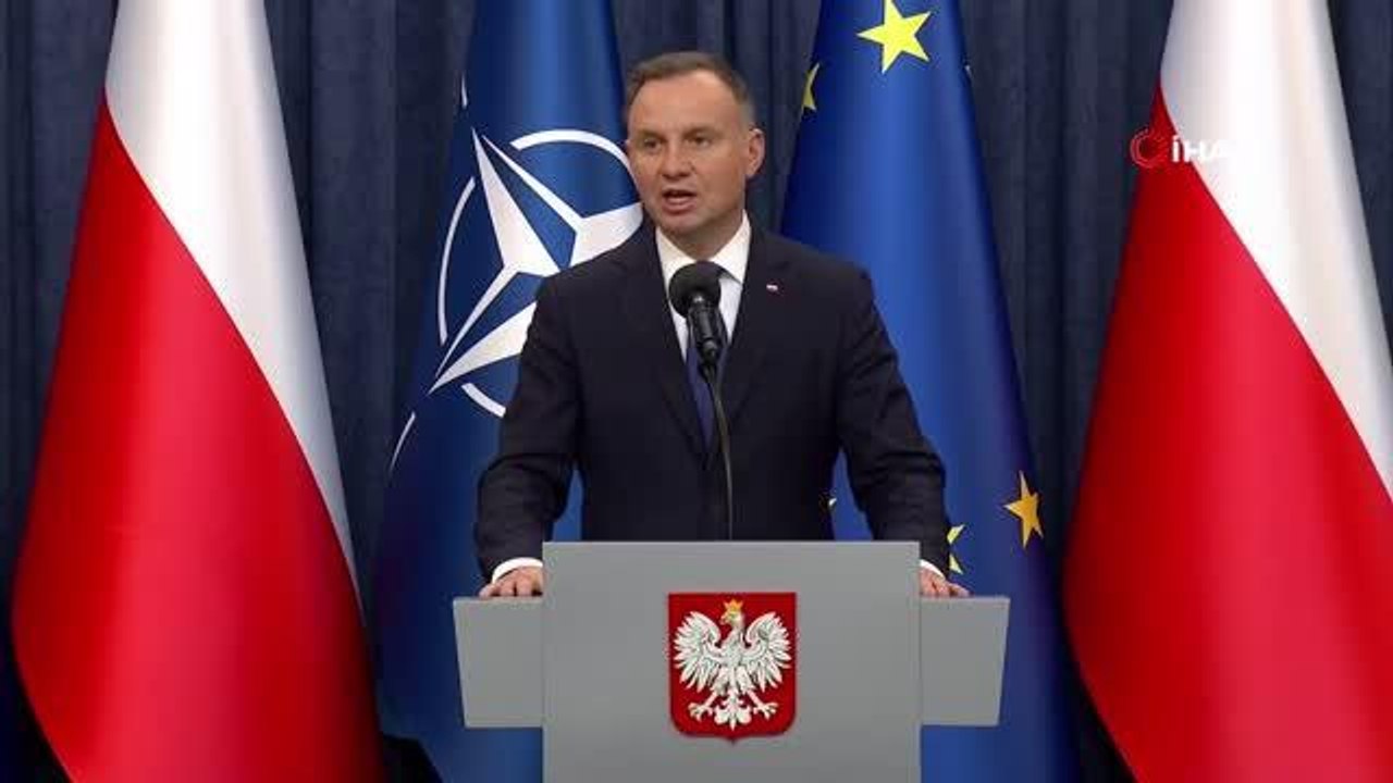 Polonya Cumhurbaşkanı Duda: "Polonya'ya yönelik şu anda açık ve doğrudan bilinen bir tehlike yok"