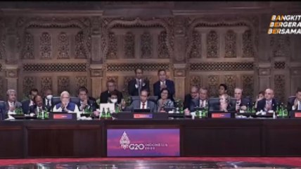 G20 Bali Summit Closing Ceremony