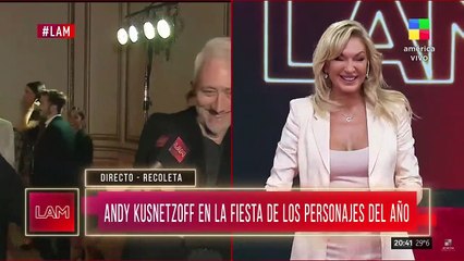 Andy Kusnetzoff se cruzó con Ángel de Brito.