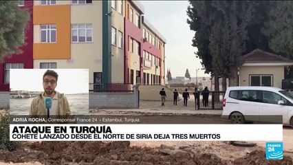 Informe desde Estambul: 3 muertos por cohete lanzado desde el norte de Siria