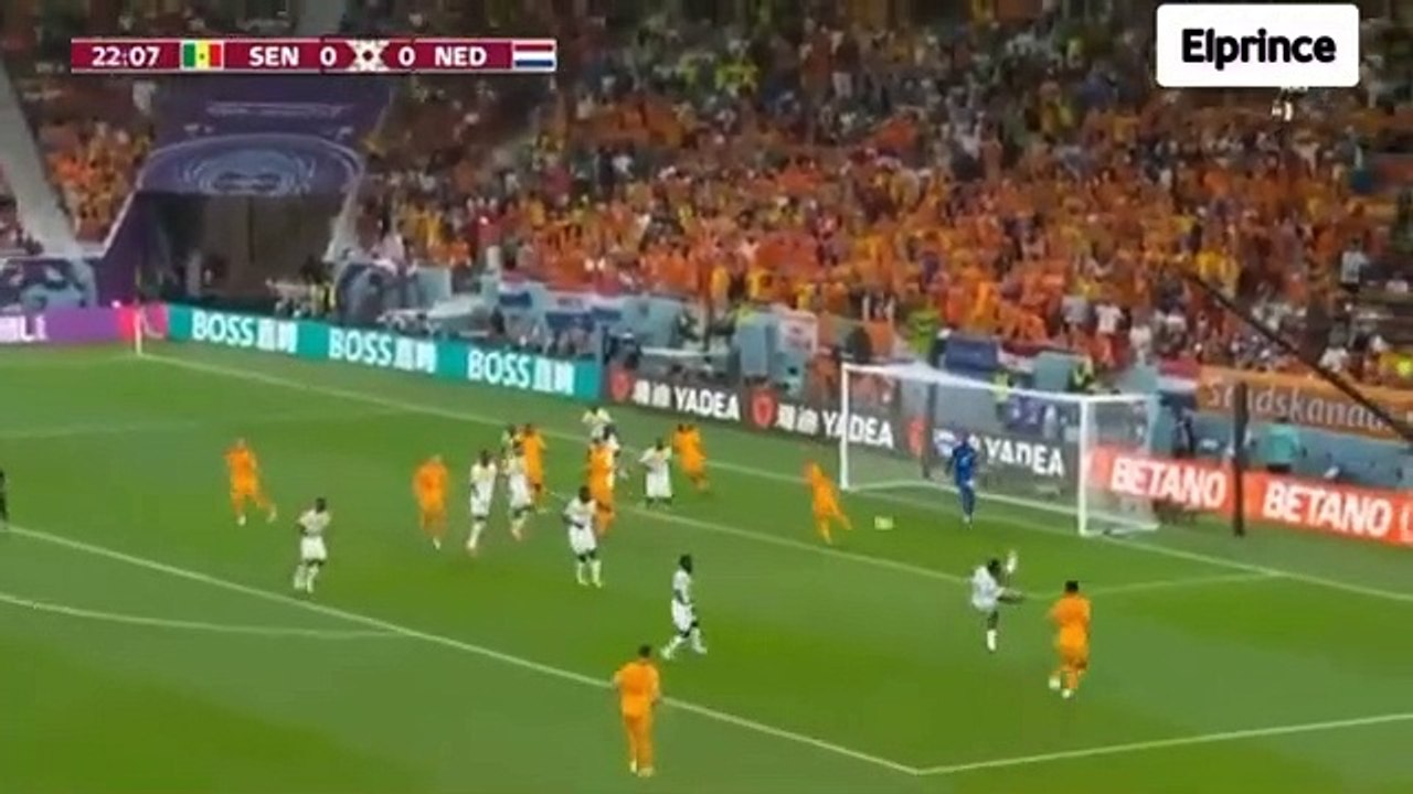 ملخص مباراة السنغال وهولندا اليوم 0-2 سقوط السنغال هدف الدقيقة الأخيرة - هدف هولندا القاتل