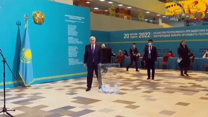 El presidente kazajo Tokáyev obtiene una aplastante victoria en las elecciones