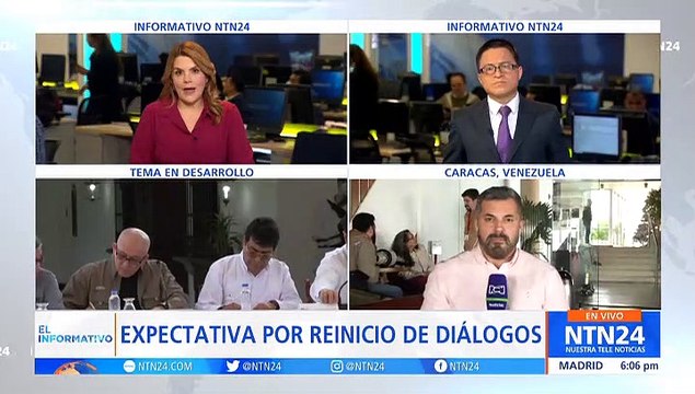 El Gobierno de Colombia y el ELN instalan mesa de negociaciones en Caracas