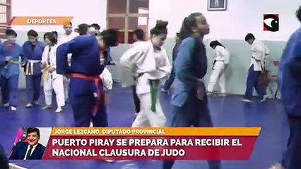 Puerto Piray se prepara para recibir el nacional clausura de Judo