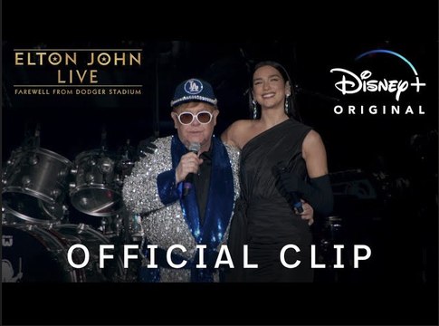 Cold Heart with Dua Lipa | Elton John Live Farewell from Dodger Stadium | Disney+