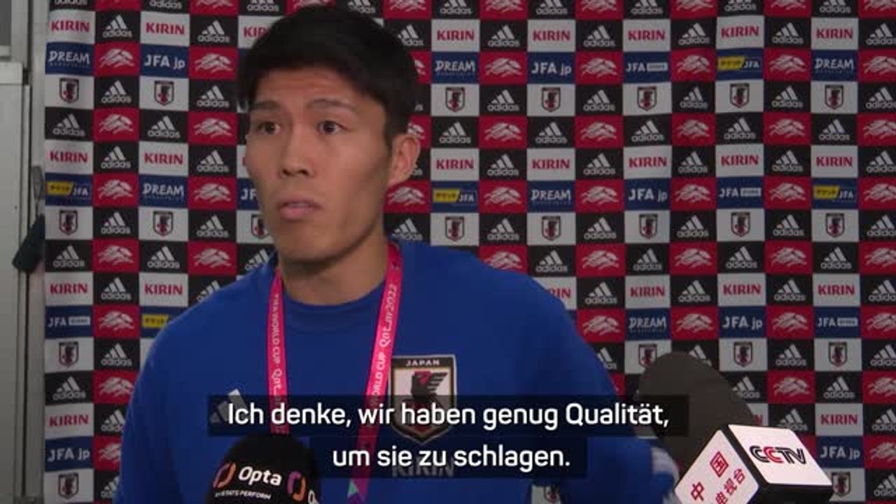 Tomiyasu: 'Können Deutschland schlagen'
