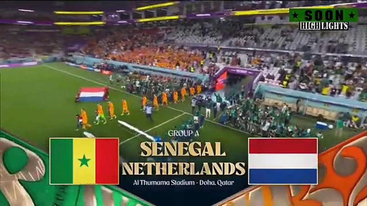 Senegal vs Netherlands 0-2 All Goals and  Highlights World Cup 2022
