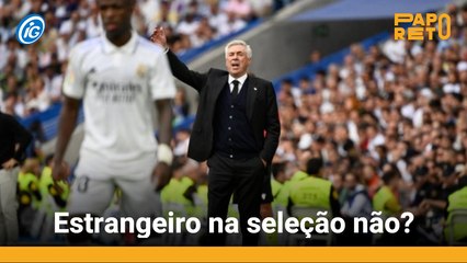 Qual a sua opinião sobre um técnico estrangeiro assumir a seleção?