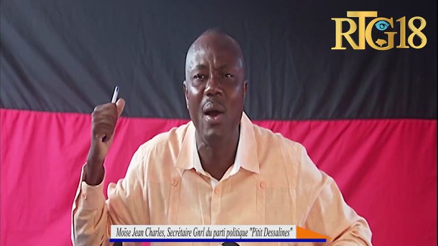 Jean Charles Moïse denonse move trètman Ayisyen ap sibi Repiblik Dominikèn.