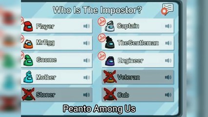 Among us killer - cartoon animation