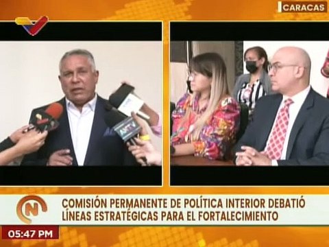 Comisión Permanente de Política Interior debate líneas estratégicas en el área de inspectoria